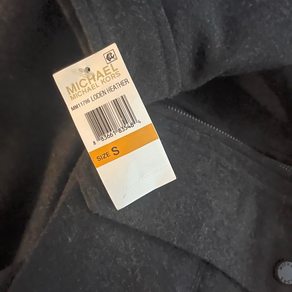 Michael Kors Mens Jacket - Loden Heather Size S - Picture 2 of 7